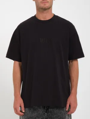T-shirt Ripple Stone - BLACK