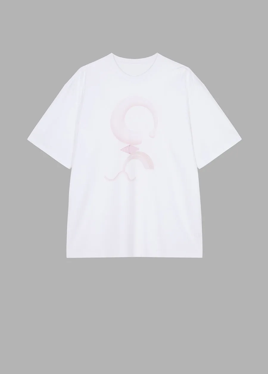 T-Shirt/JNBY Micro Elastic Loose Fitting Short-sleeved T-shirt