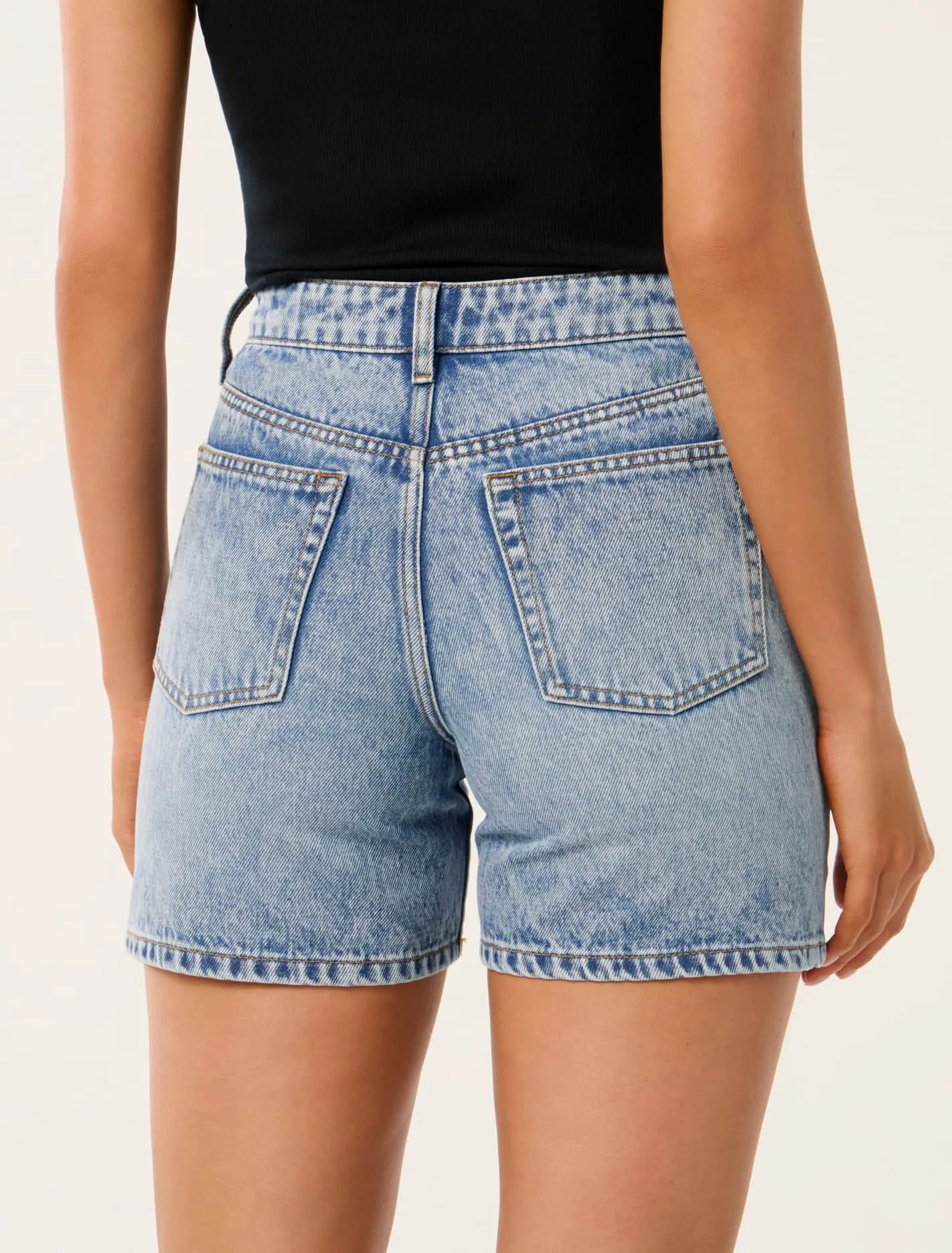 Talya High Rise Structured Shorts