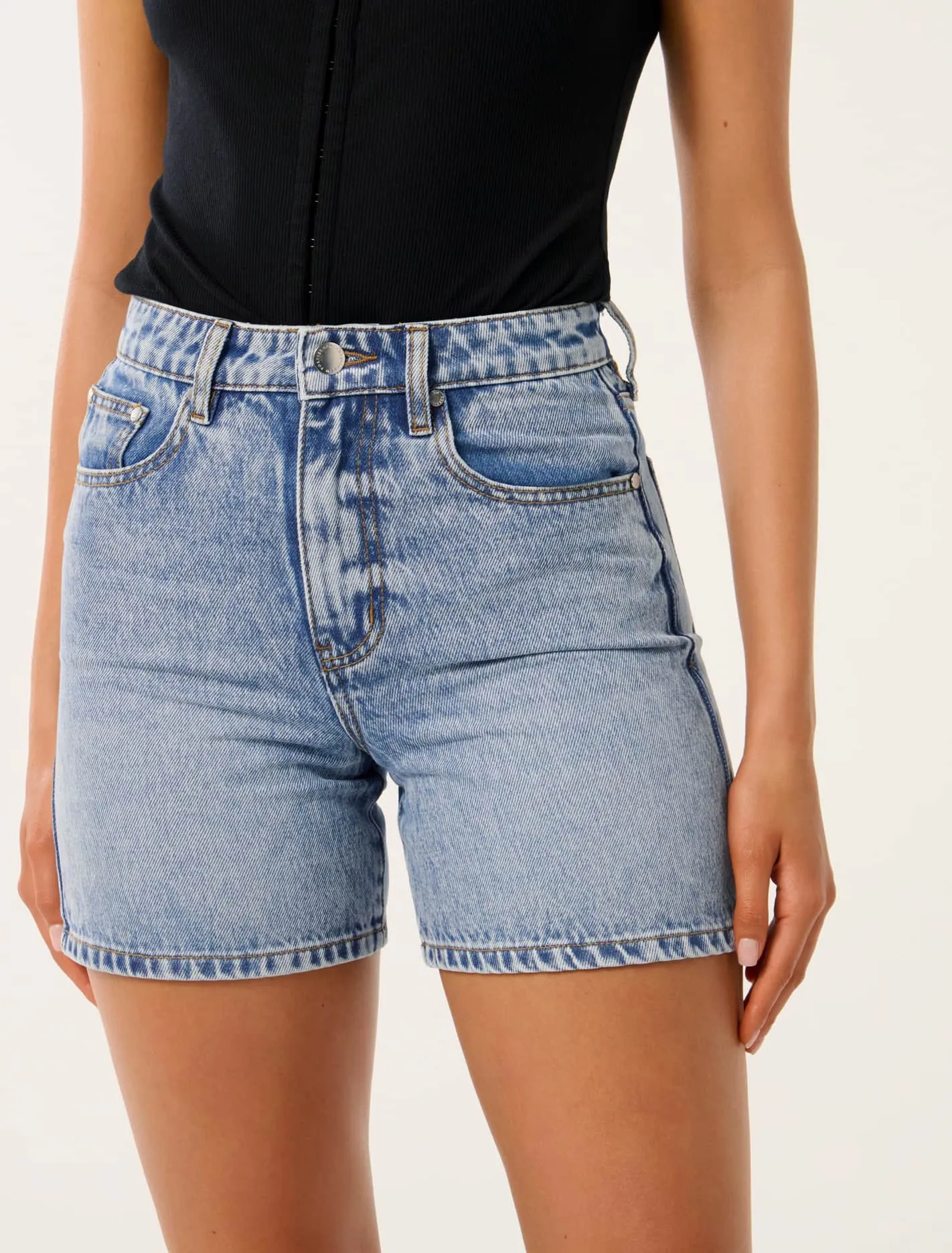 Talya High Rise Structured Shorts