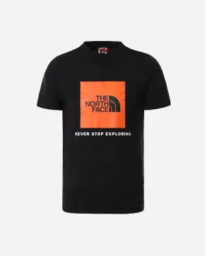 Teen Y S/S Box Tee - Black/Orange