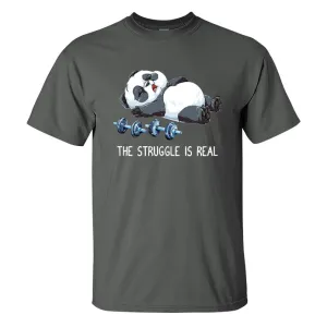 The Struggle Is Real Printed Men's T-shirt