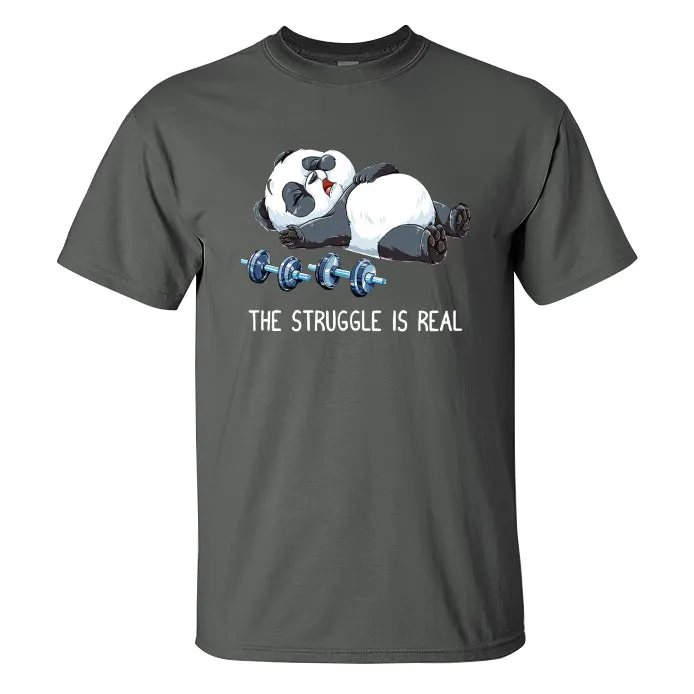 The Struggle Is Real Printed Men's T-shirt