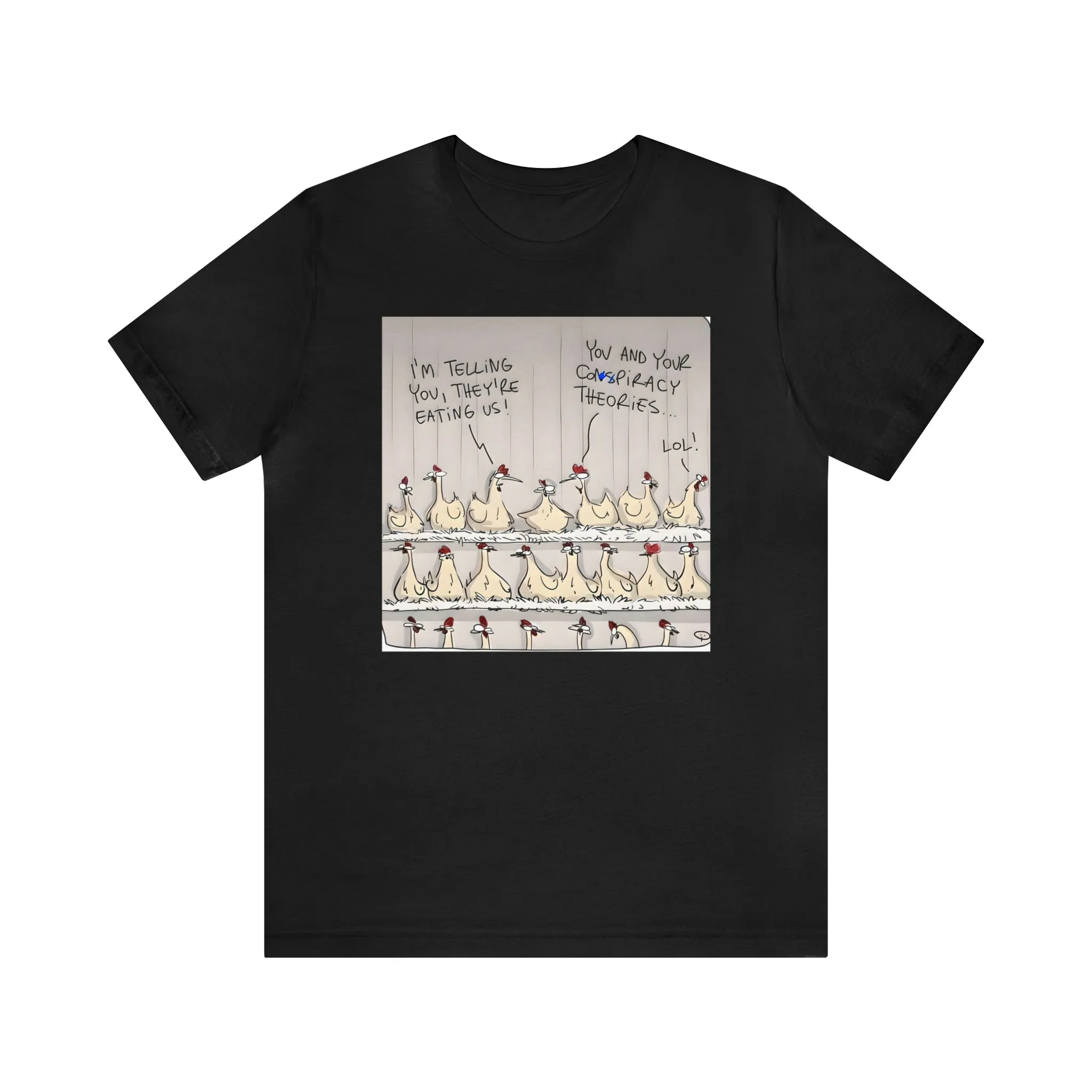 They're Eating Us Short Sleeve Tee