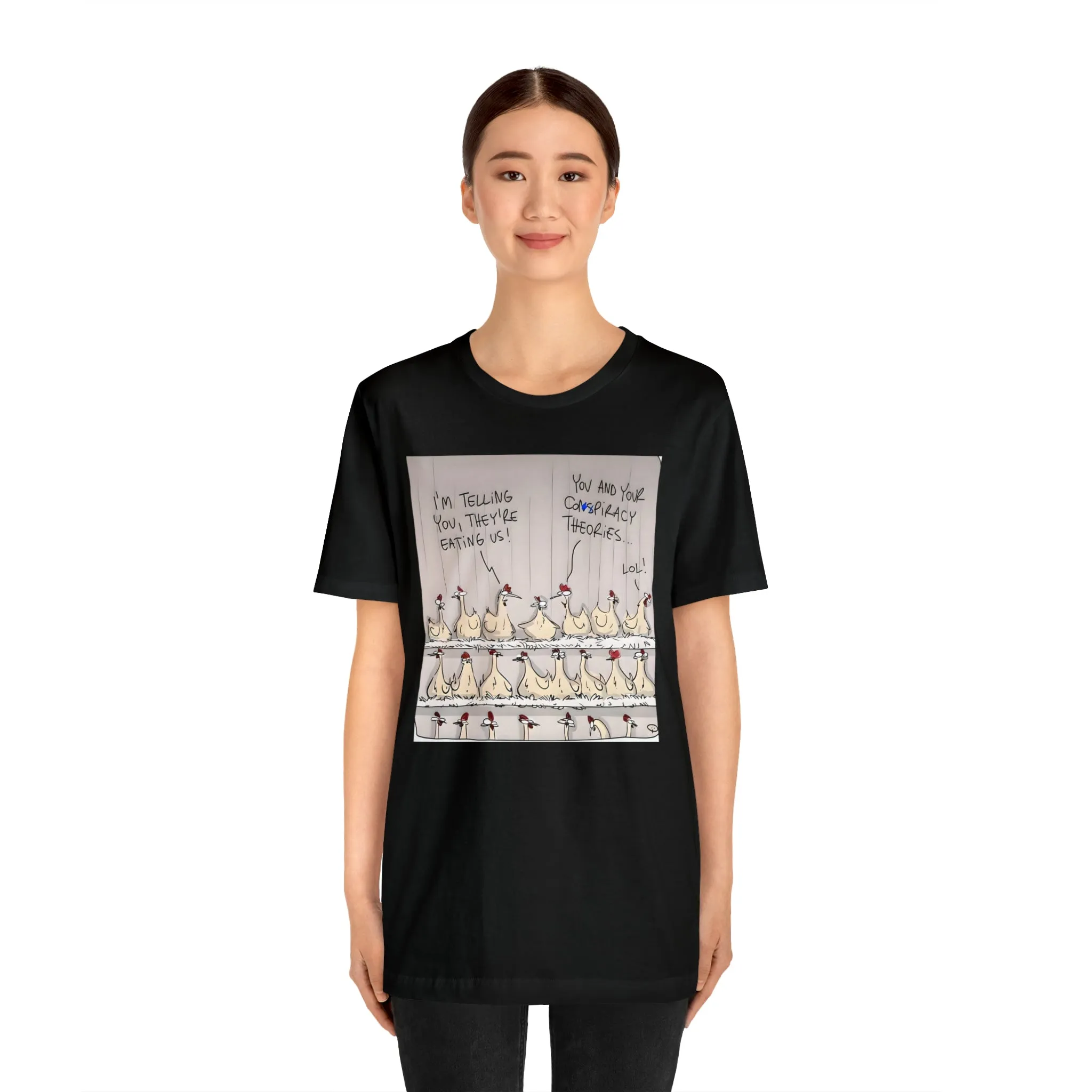 They're Eating Us Short Sleeve Tee