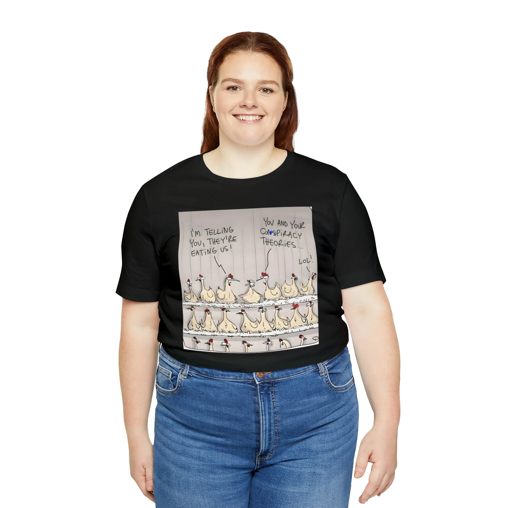 They're Eating Us Short Sleeve Tee