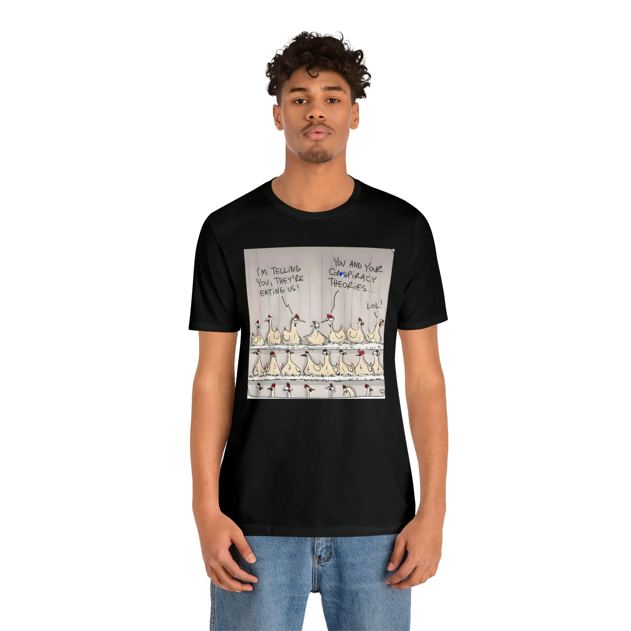 They're Eating Us Short Sleeve Tee