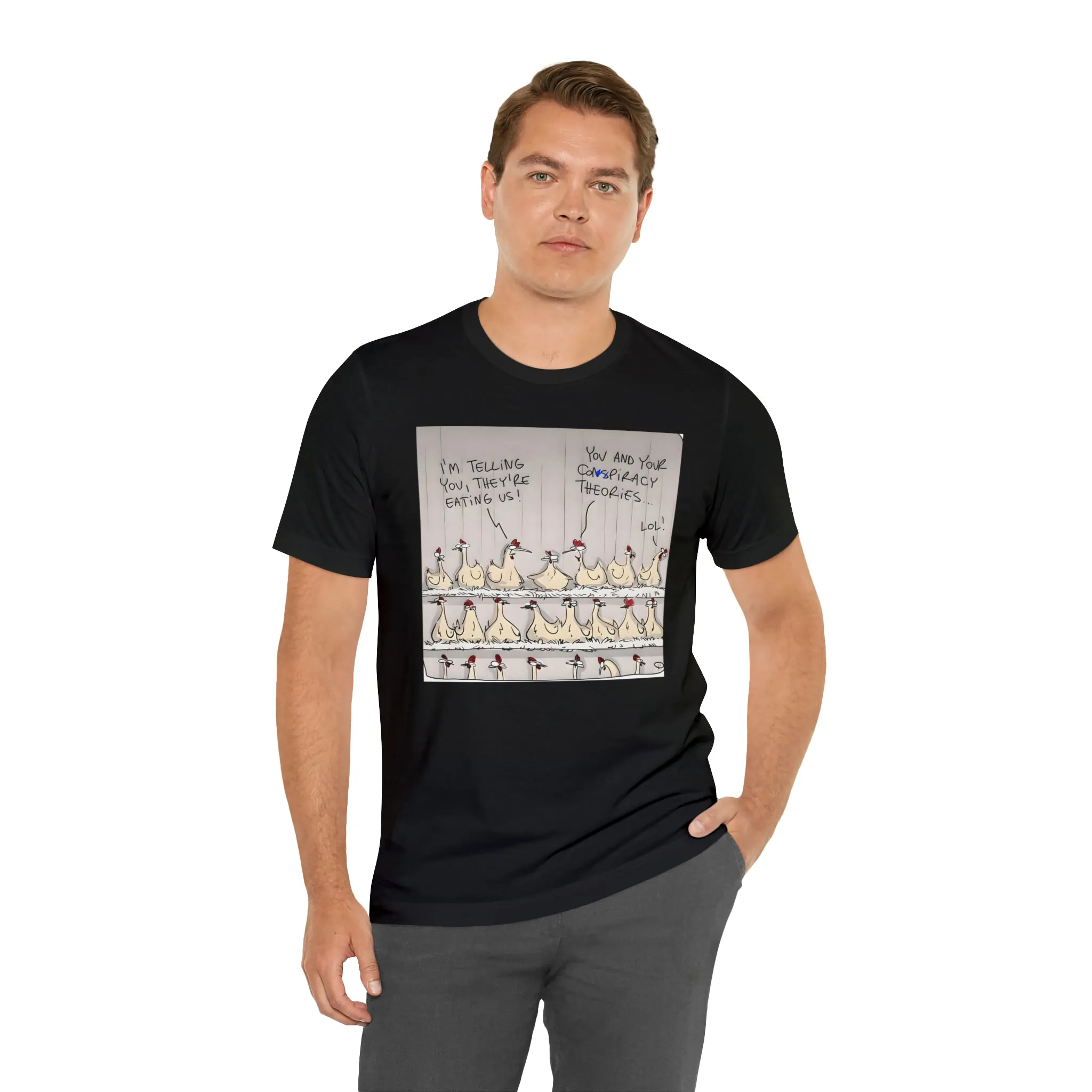 They're Eating Us Short Sleeve Tee