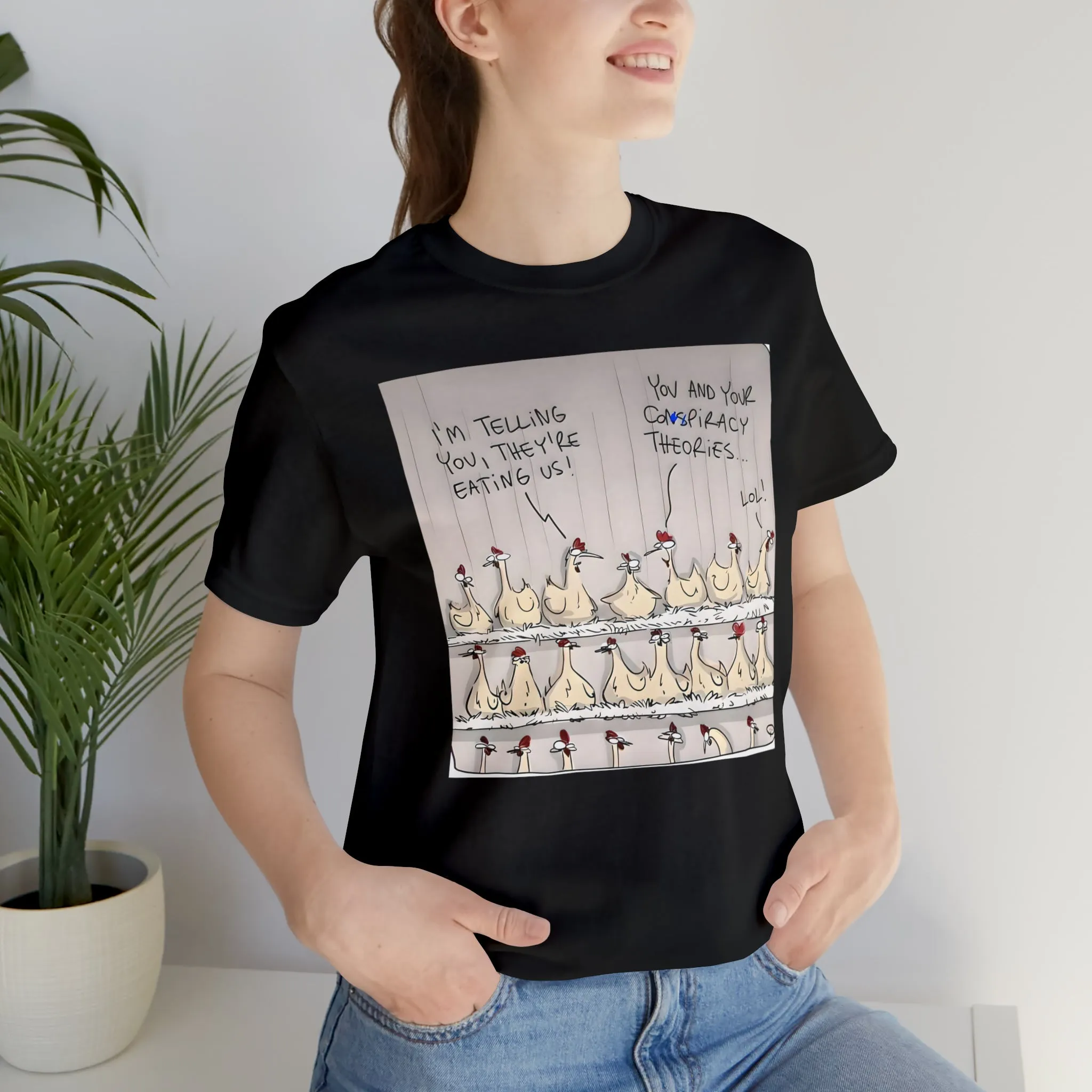 They're Eating Us Short Sleeve Tee