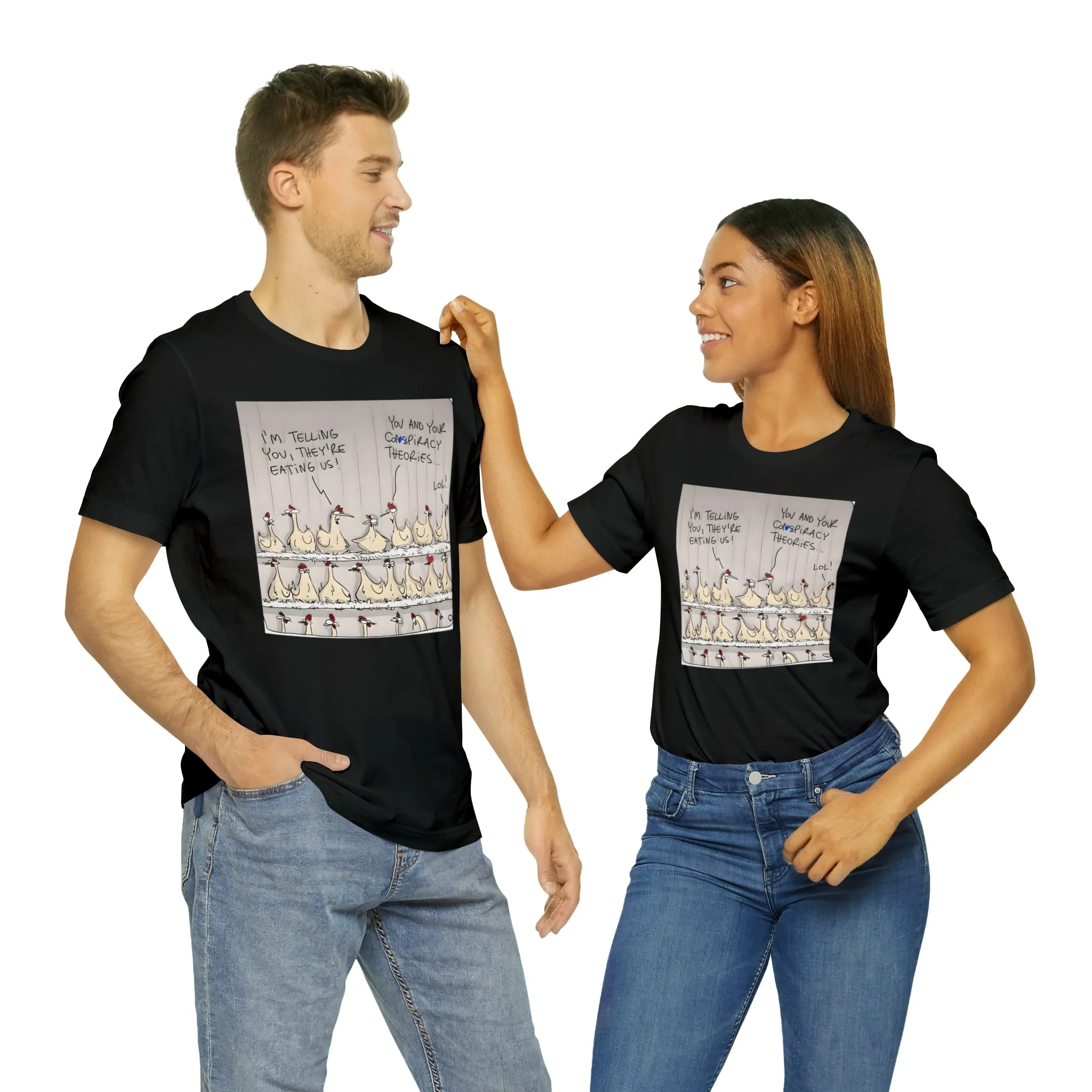 They're Eating Us Short Sleeve Tee