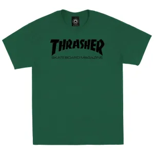 THRASHER Skate Mag Tee Army Green