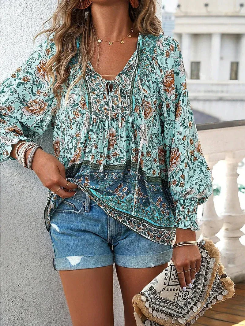 Tina | Floral Top