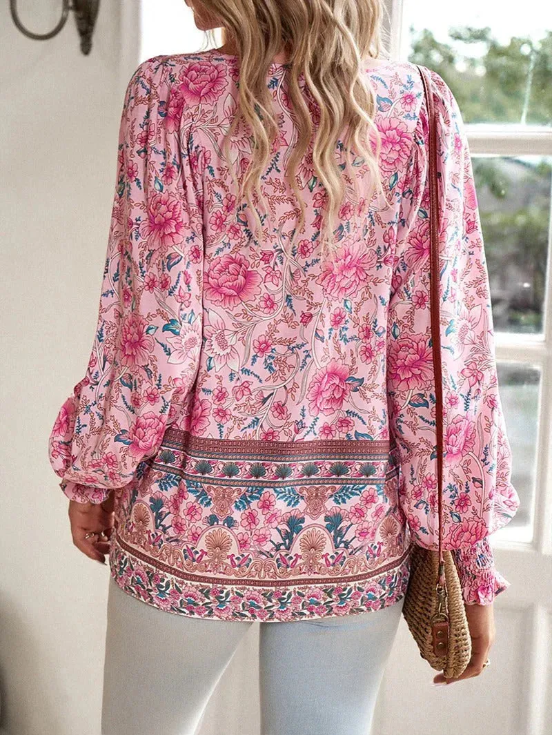 Tina | Floral Top