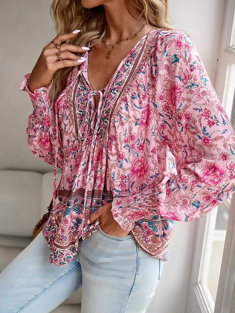 Tina | Floral Top