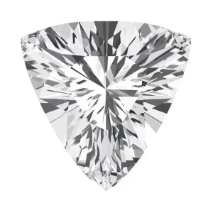 Trillion Chatham Lab-Grown White Sapphire Gems