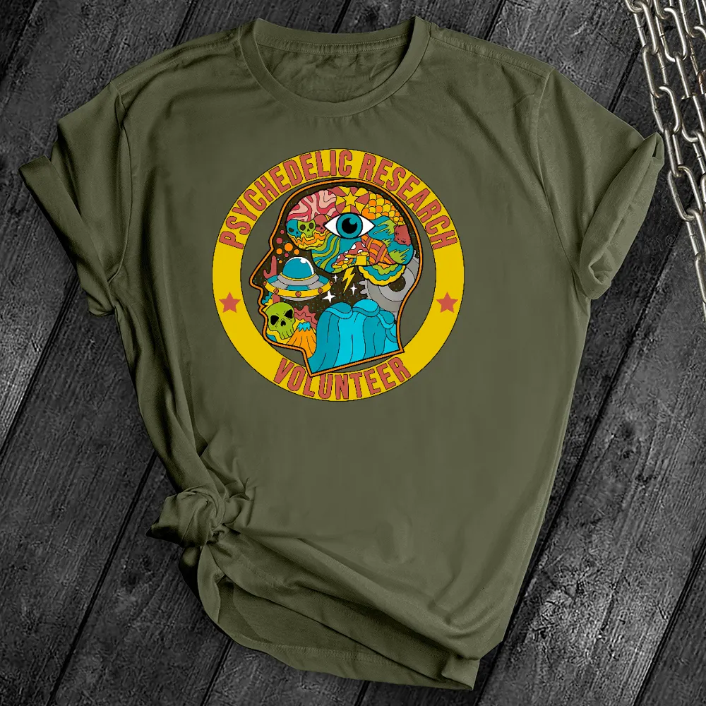 Trippy Research Volunteer Tee