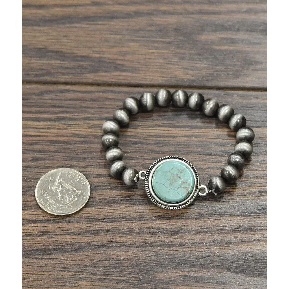 Turquoise Stretch Bracelet