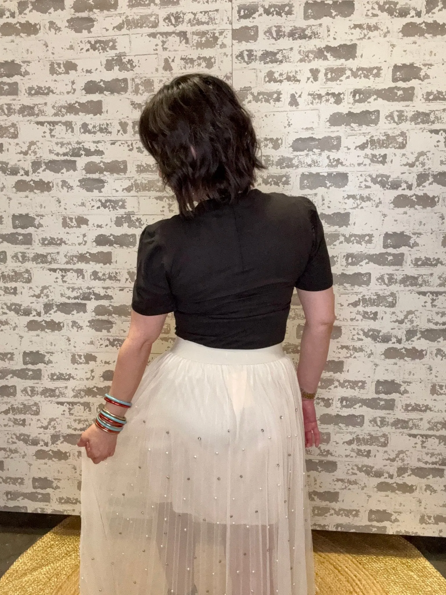 Twinkle Tulle Skirt - Cream