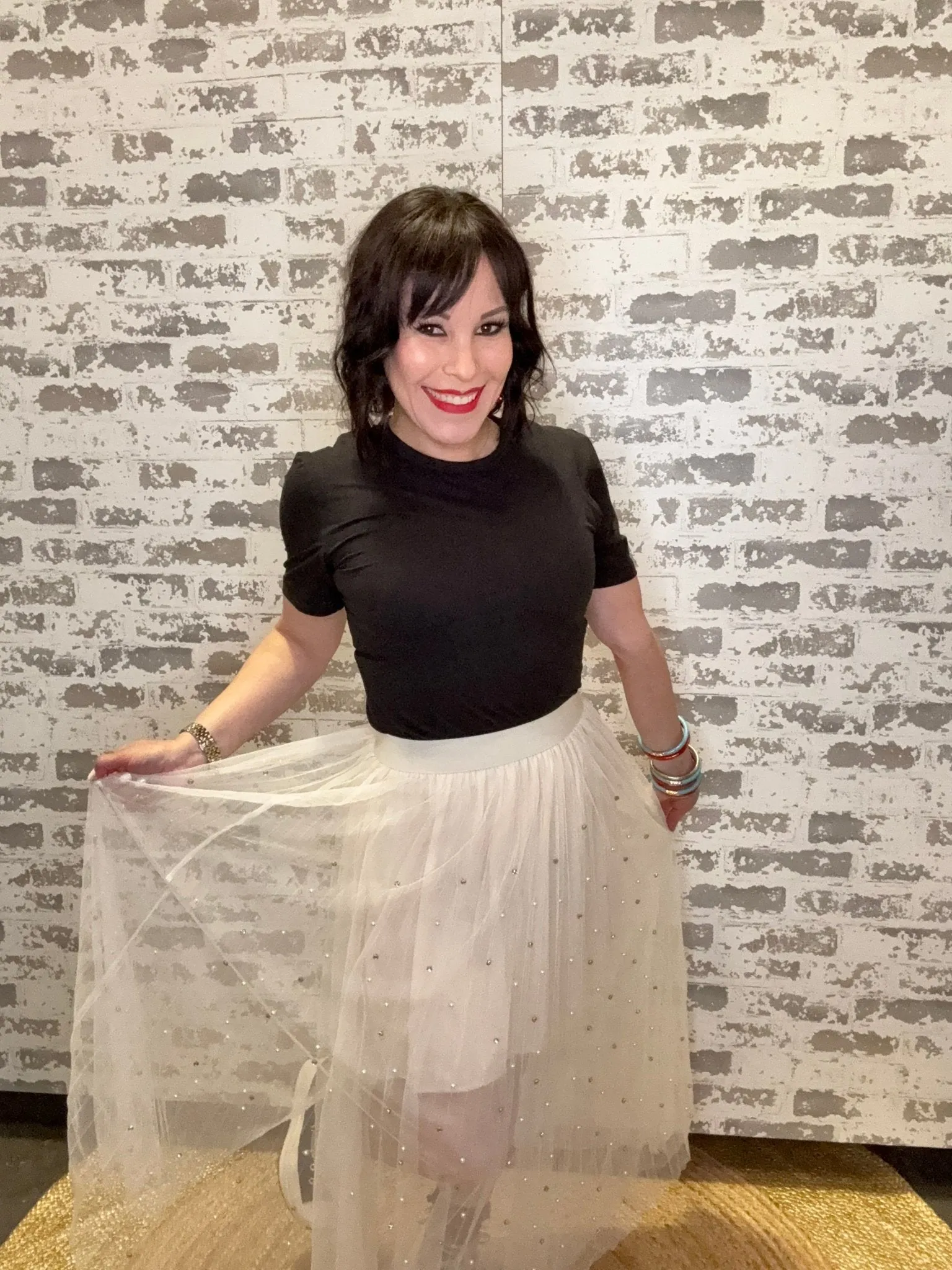 Twinkle Tulle Skirt - Cream