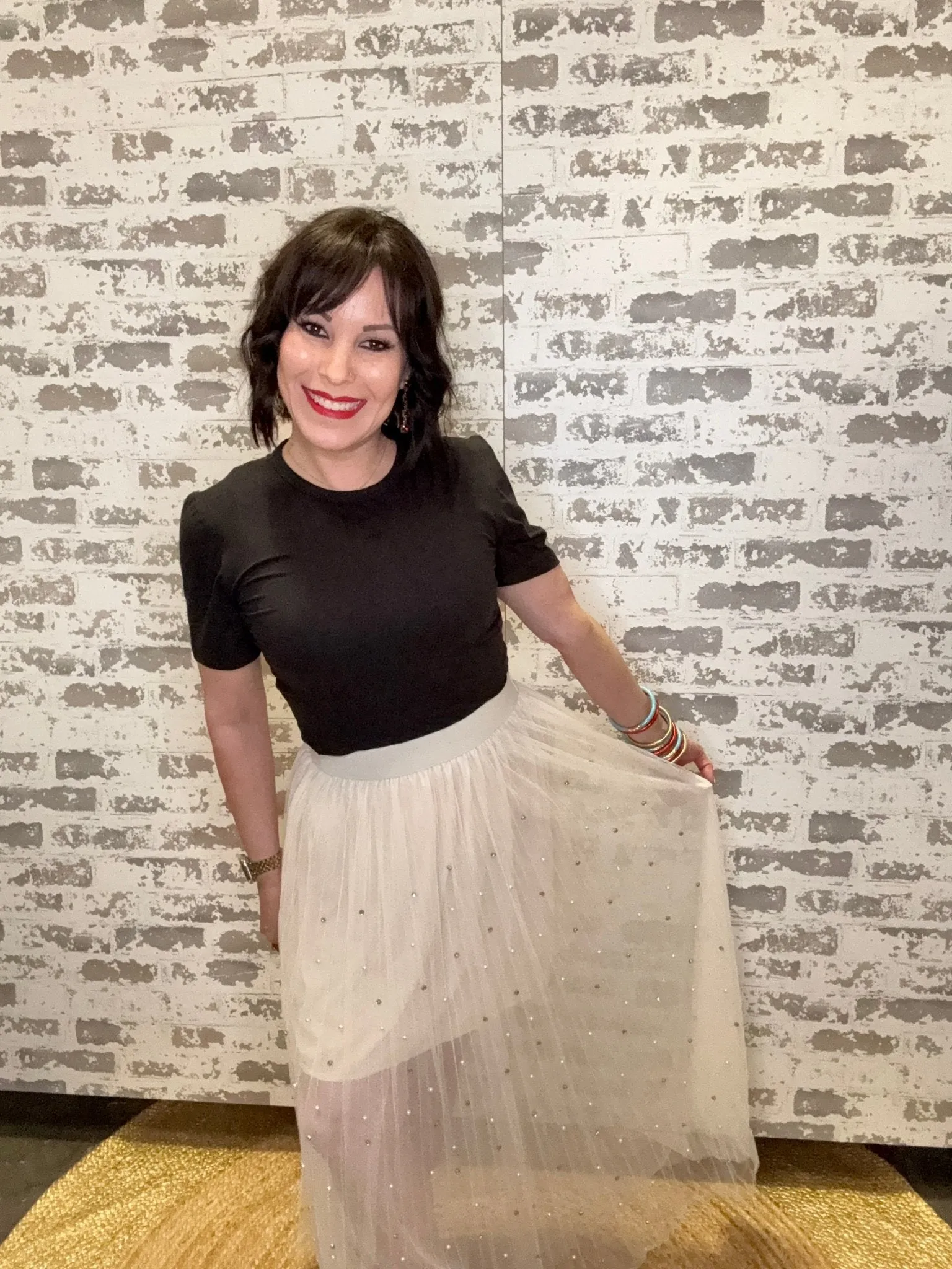 Twinkle Tulle Skirt - Cream