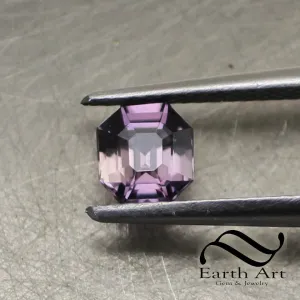 Unheated Tanzania Sapphire - Purple Octagon cut 0.9 ct