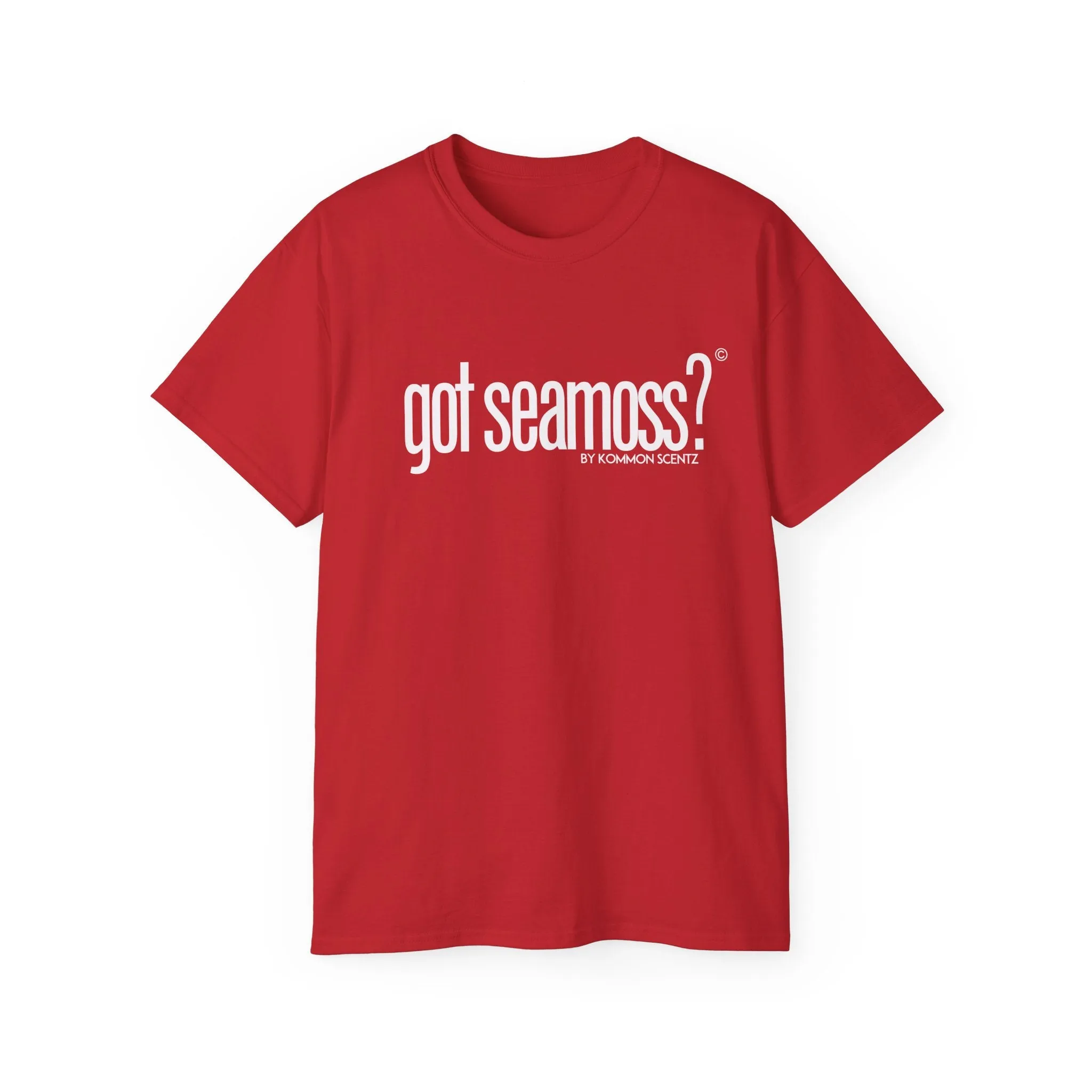 Unisex Ultra- Cotton "GOT SEAMOSS?" Tee (various colors)