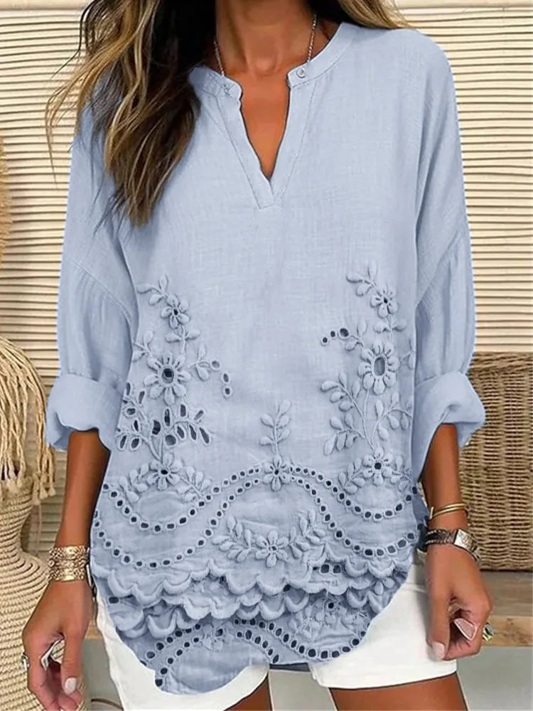 Valona™ - Elegant Printed Top