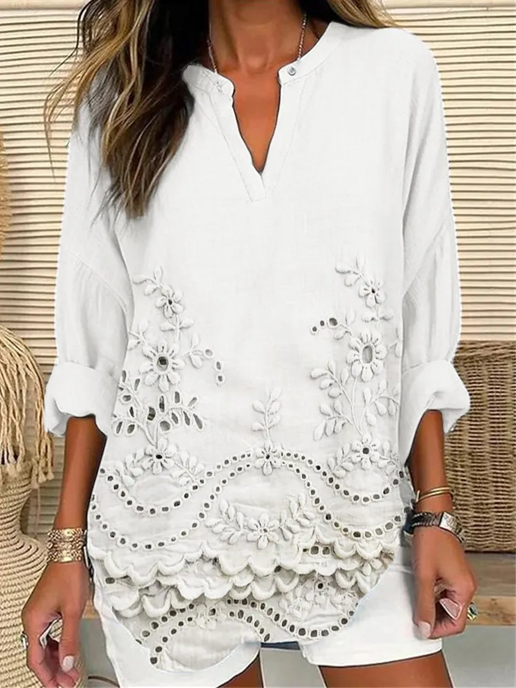 Valona™ - Elegant Printed Top