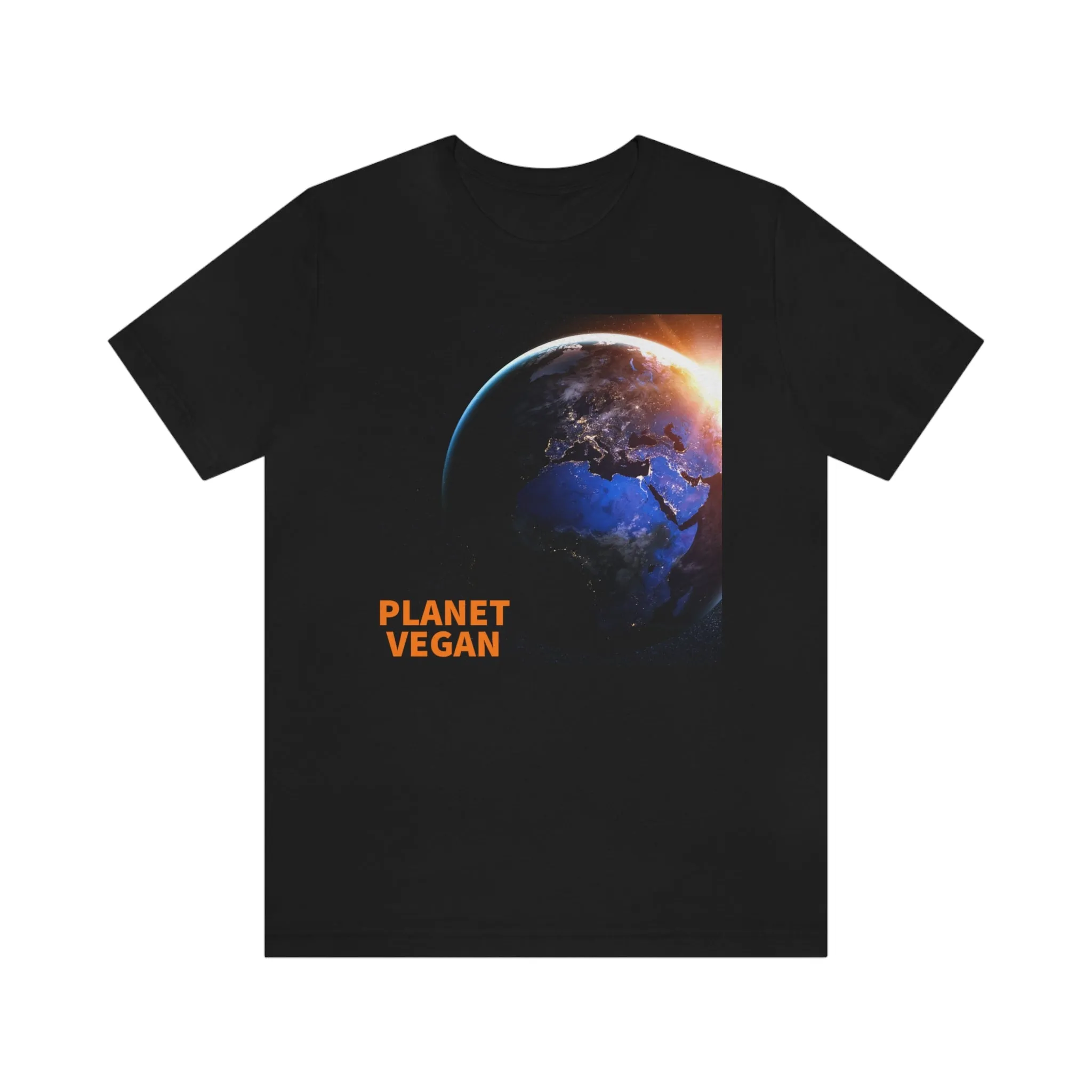 Vegan Planet Short Sleeve Tee