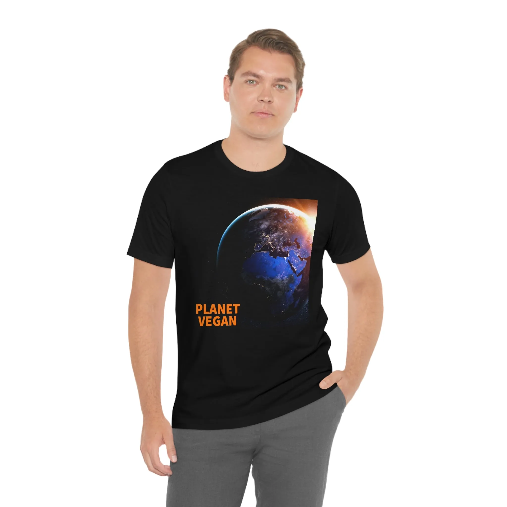 Vegan Planet Short Sleeve Tee