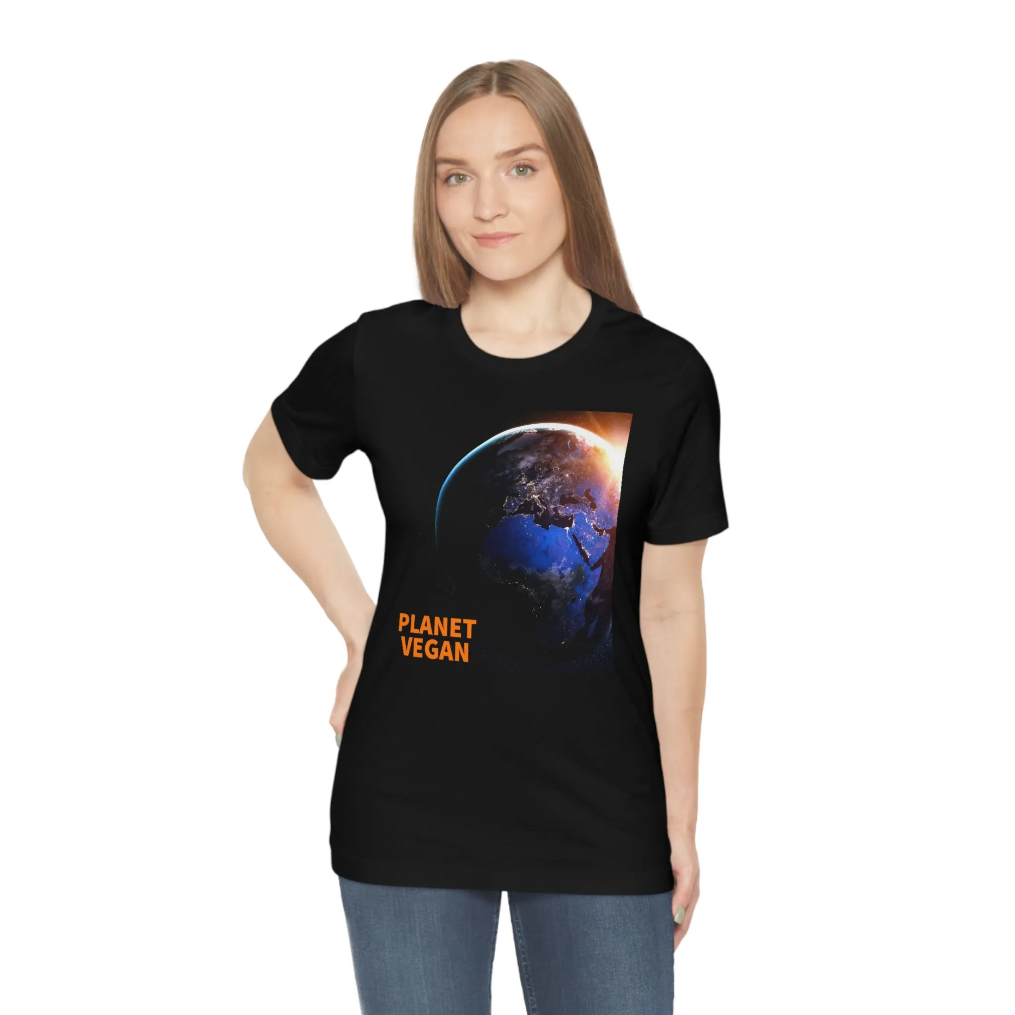 Vegan Planet Short Sleeve Tee