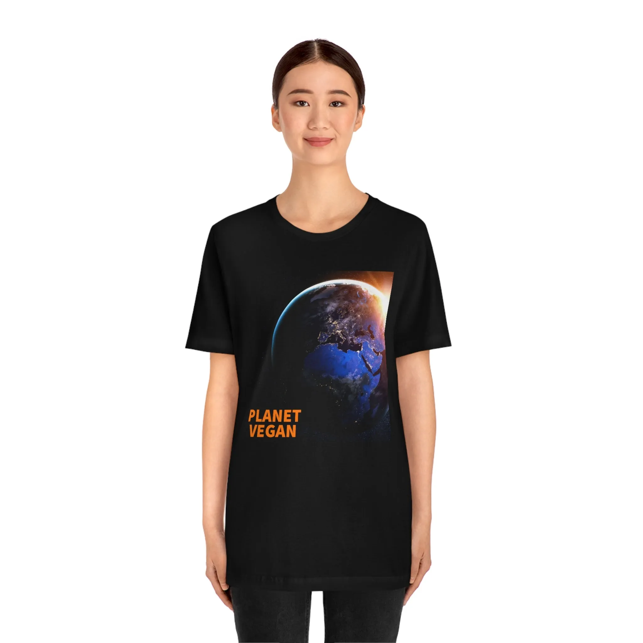 Vegan Planet Short Sleeve Tee