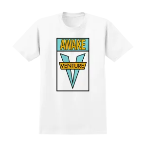 Venture Awake T-Shirt White/Teal