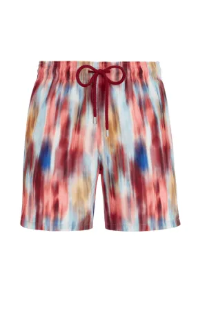 VILEBREQUIN Men Swim Shorts Ultra-Light and Packable Ikat Flowers