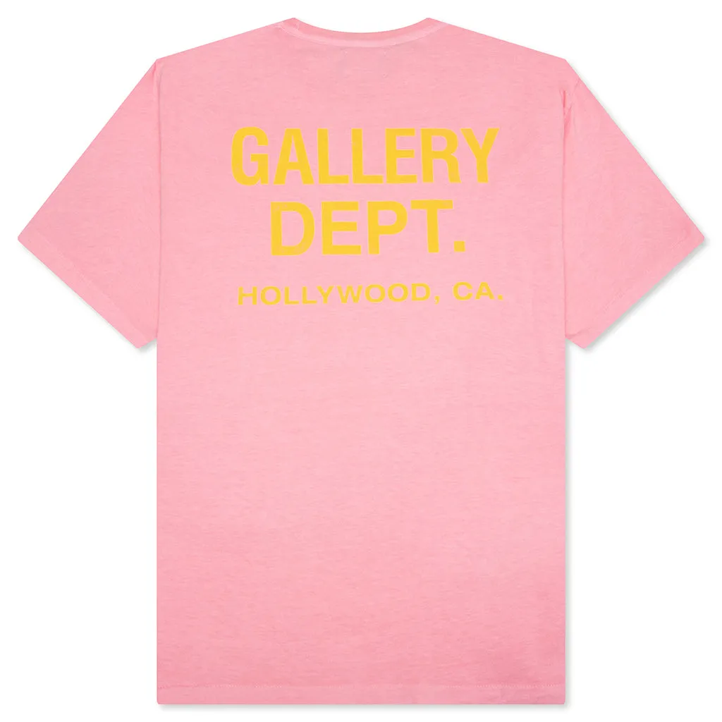 Vintage Souvenir Tee - Candy Pink