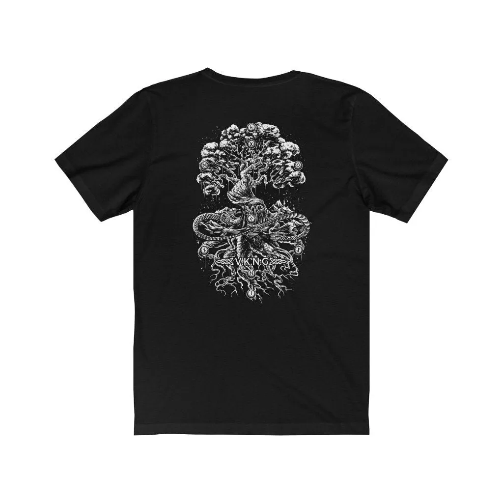 V.K.N.G™ Yggdrasil T-shirt (Logo   Back)