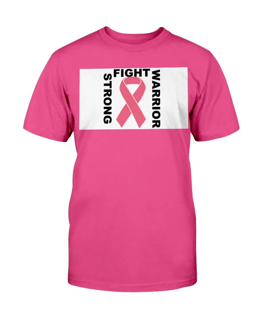 Warrior Fights Cancer Gildan Cotton T-Shirt