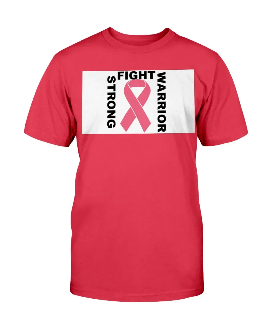 Warrior Fights Cancer Gildan Cotton T-Shirt