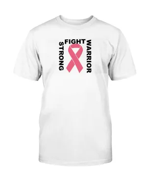 Warrior Fights Cancer Gildan Cotton T-Shirt