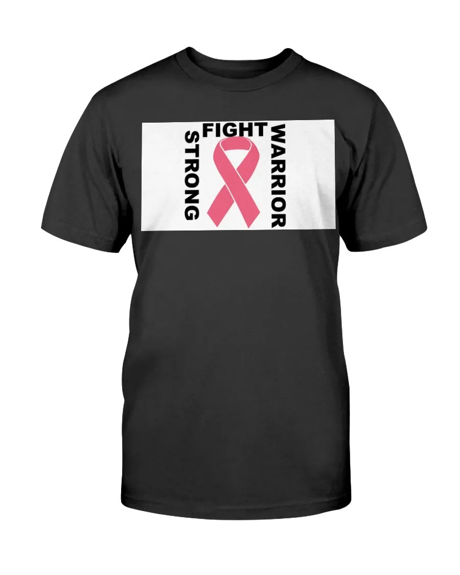 Warrior Fights Cancer Gildan Cotton T-Shirt