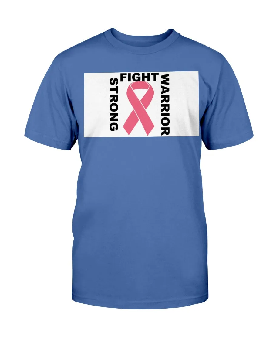 Warrior Fights Cancer Gildan Cotton T-Shirt