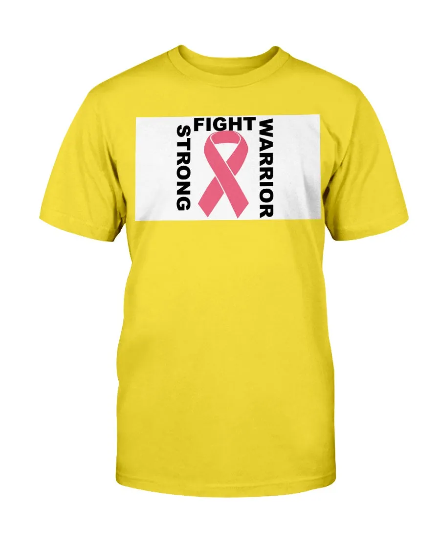 Warrior Fights Cancer Gildan Cotton T-Shirt