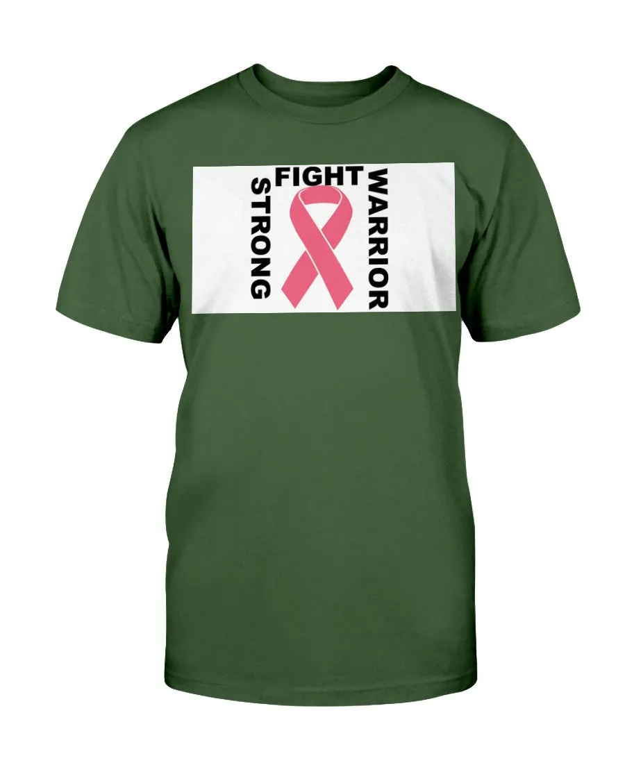 Warrior Fights Cancer Gildan Cotton T-Shirt