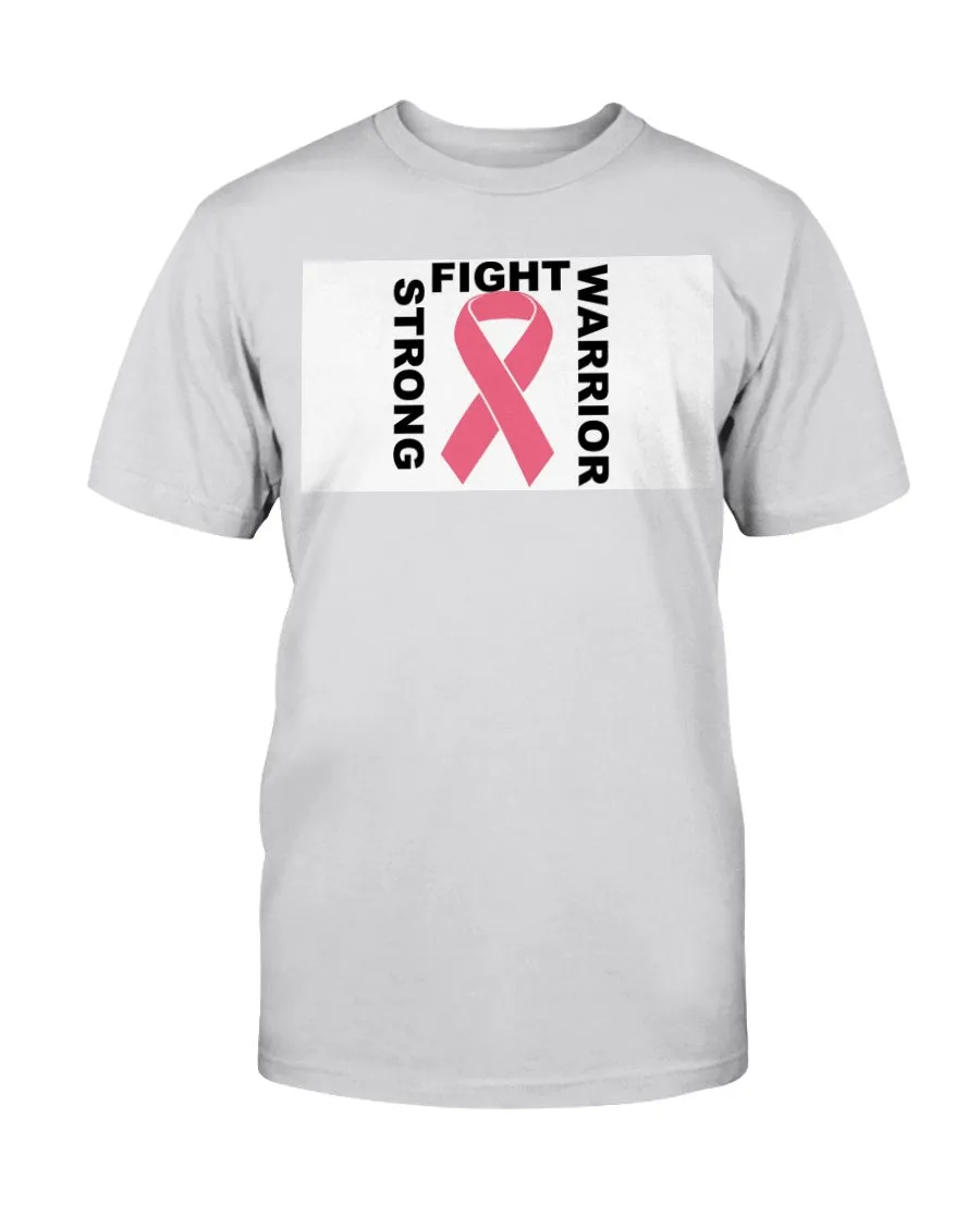Warrior Fights Cancer Gildan Cotton T-Shirt