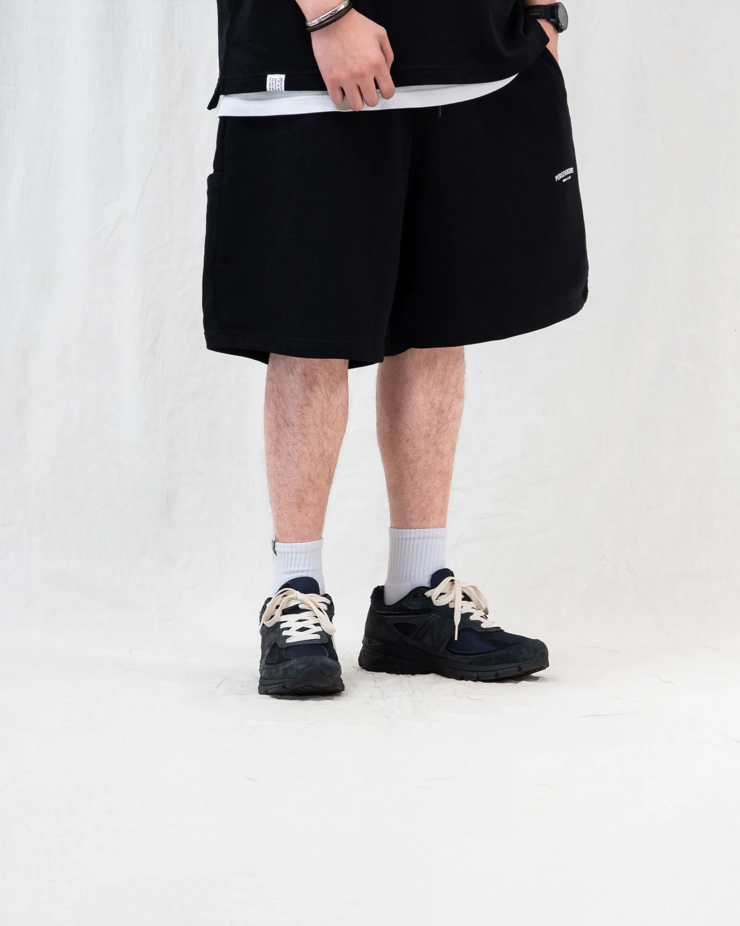 Washed French Terry Shorts