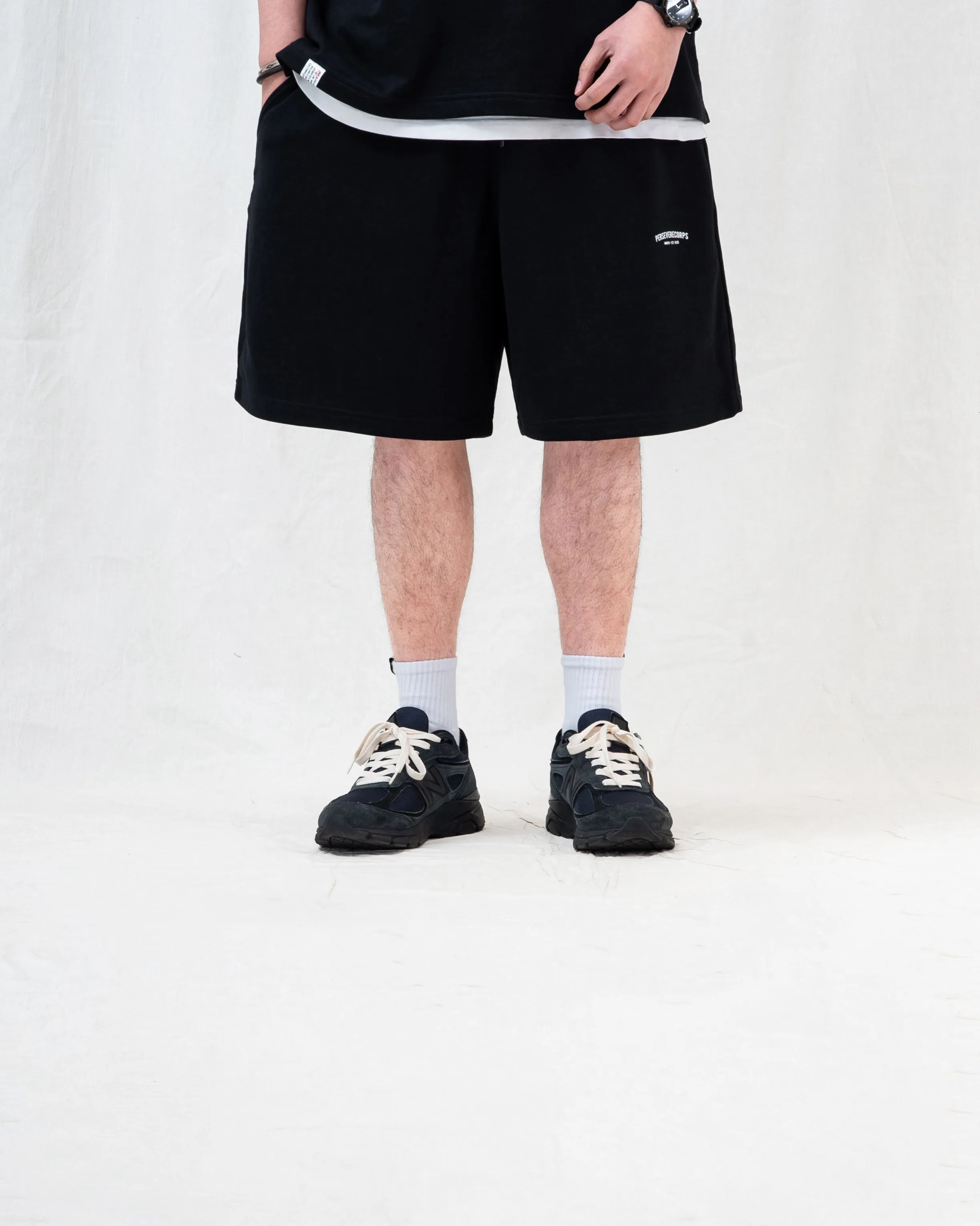 Washed French Terry Shorts
