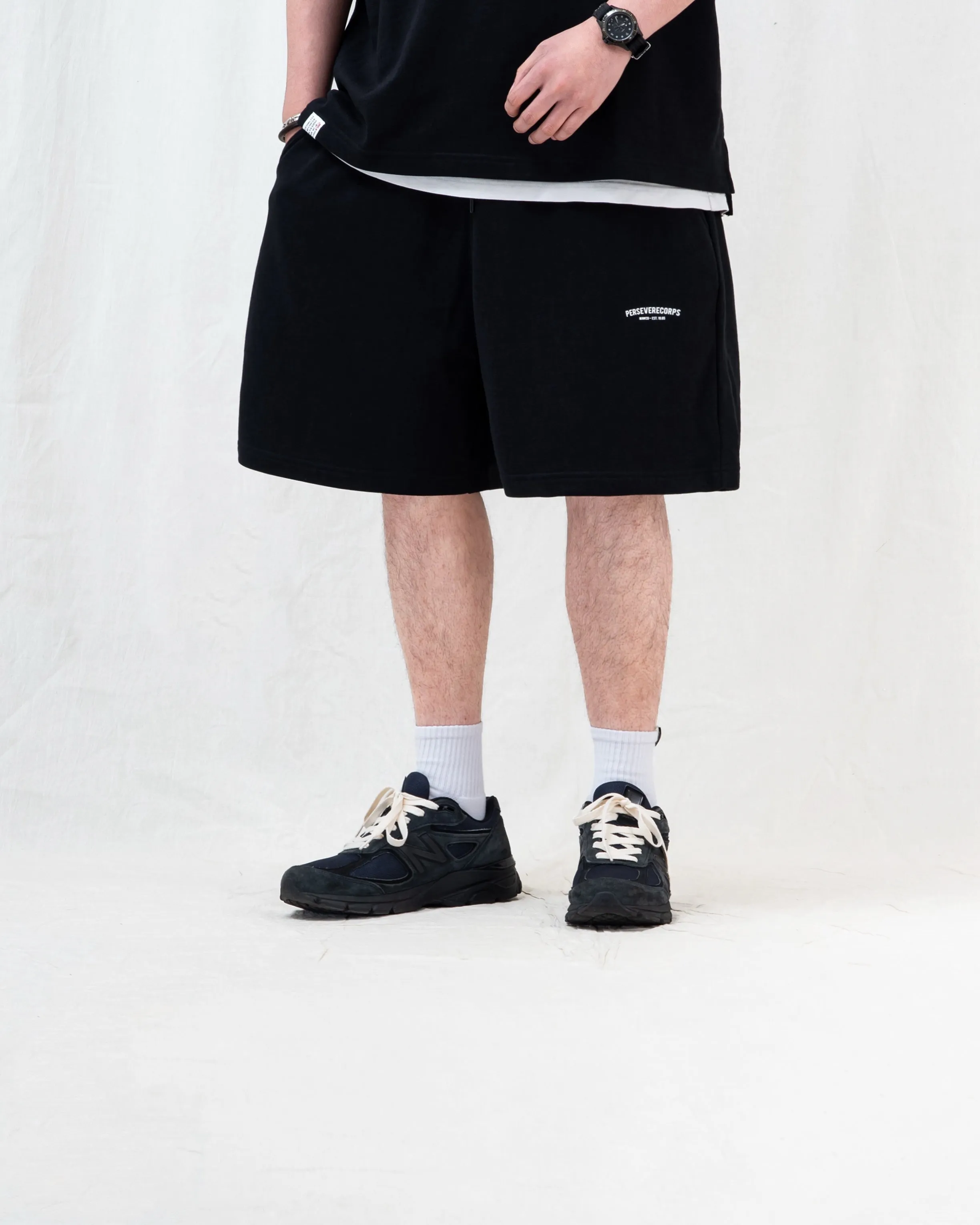 Washed French Terry Shorts