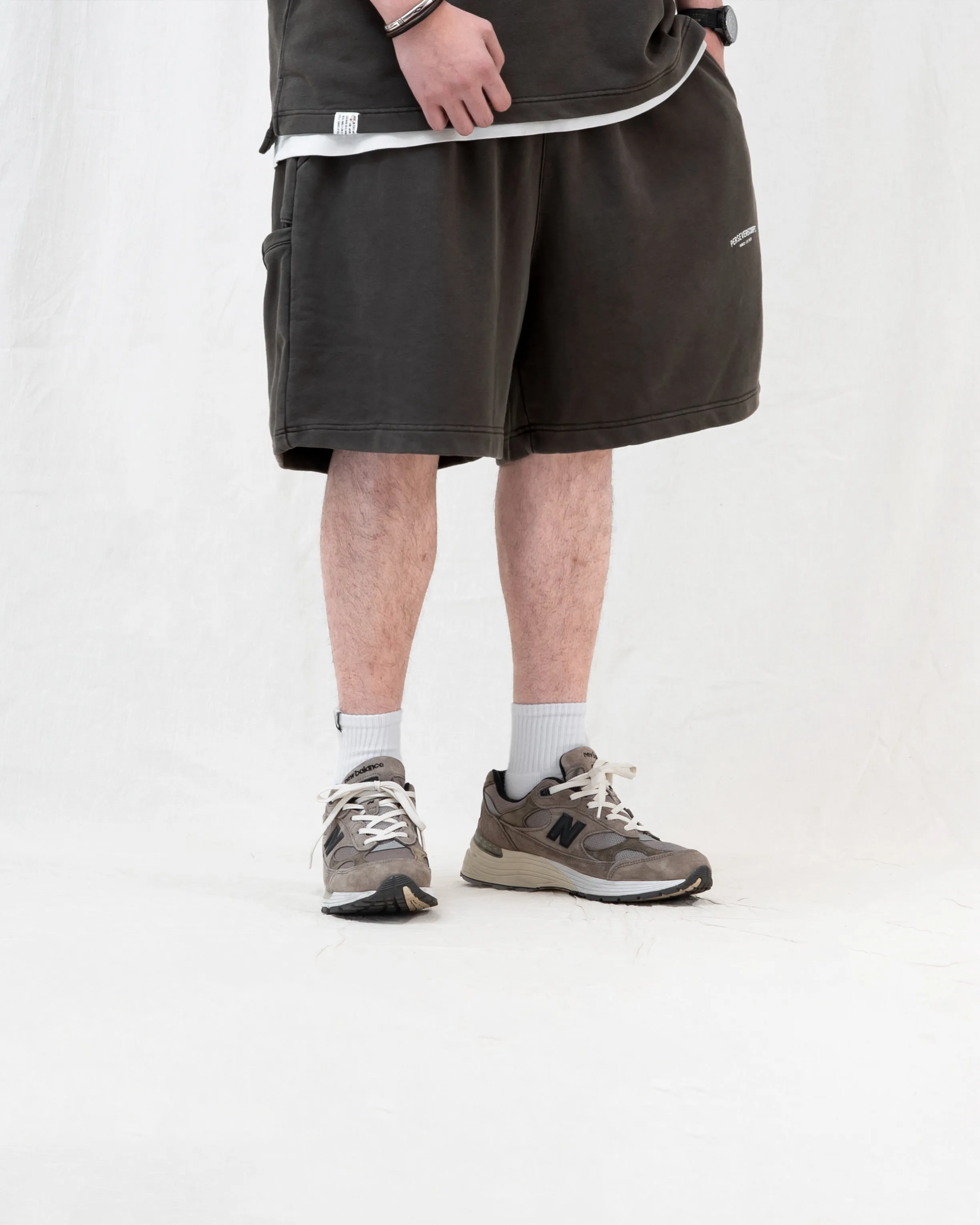 Washed French Terry Shorts