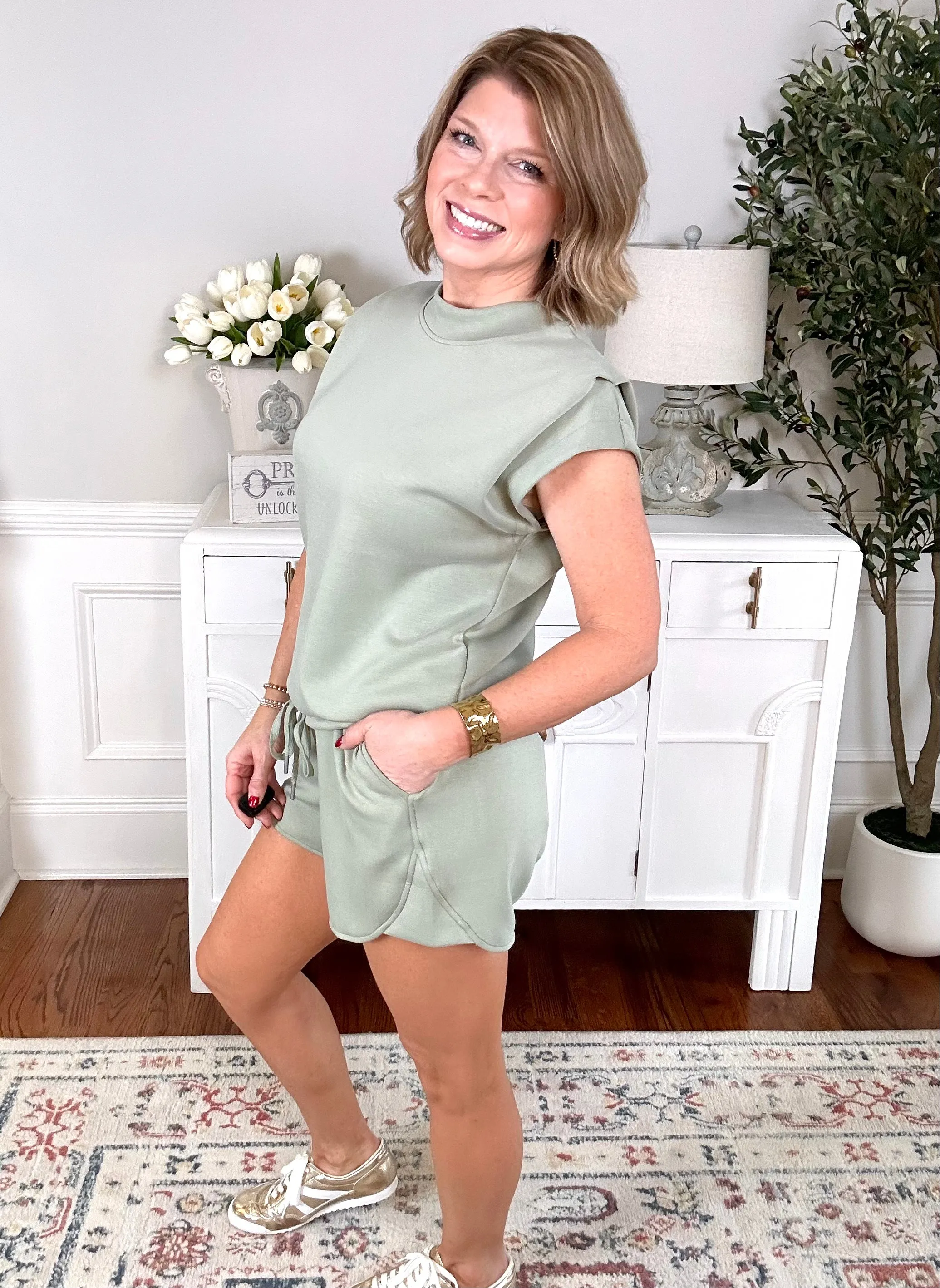 Weekend Getaway 2 Piece Set | Sage