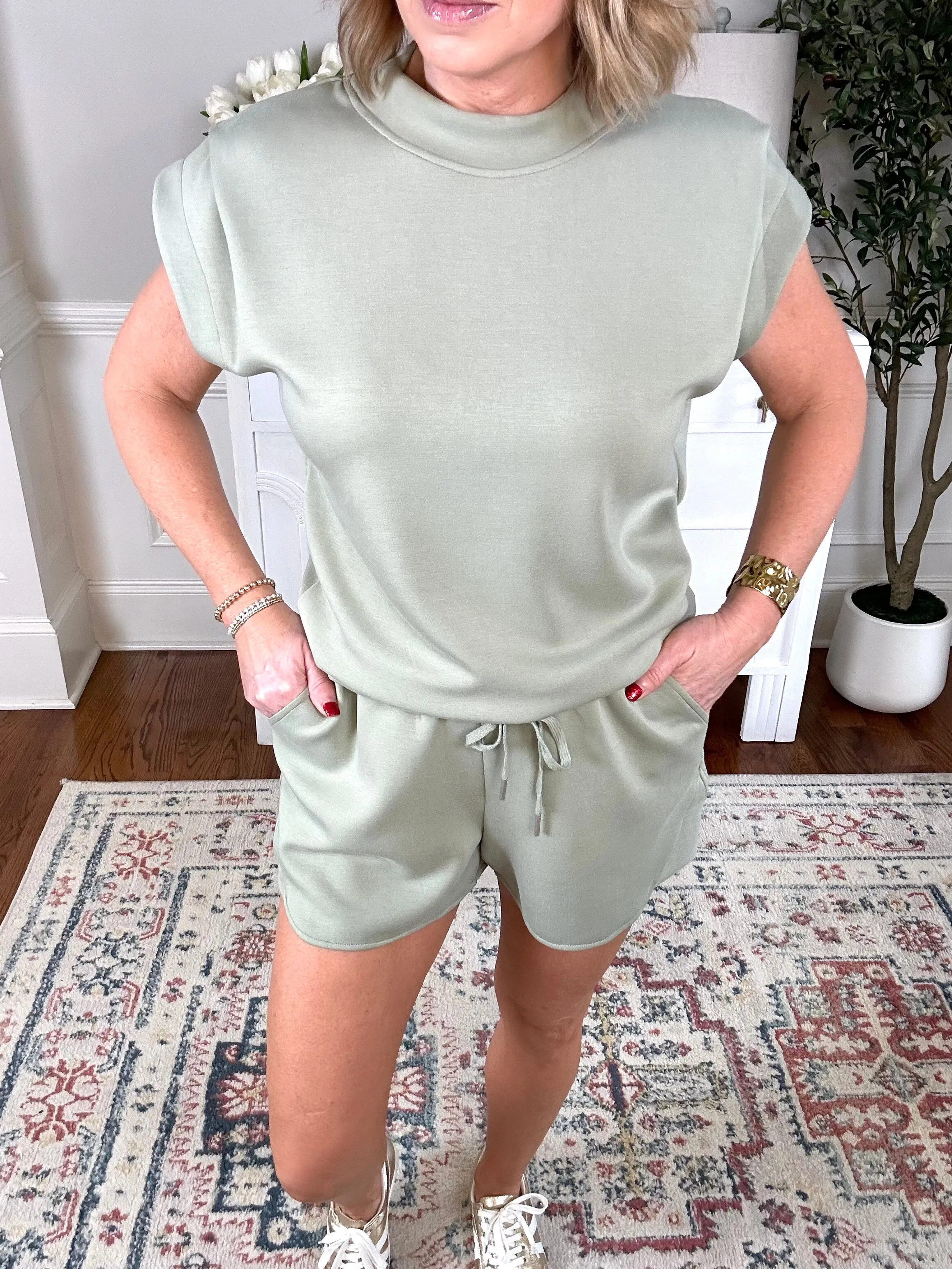 Weekend Getaway 2 Piece Set | Sage